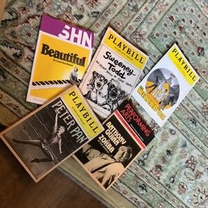5 Playbills Broadway Stars Broadway shows performed in San Francisco .